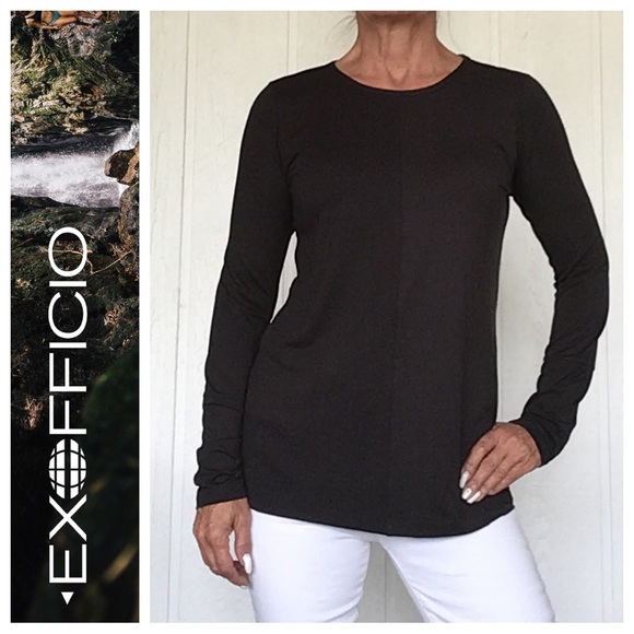 EXOFFICIO GALIANO LONG SLEEVE LAYERING TOP NWT SMALL - Picture 1 of 15